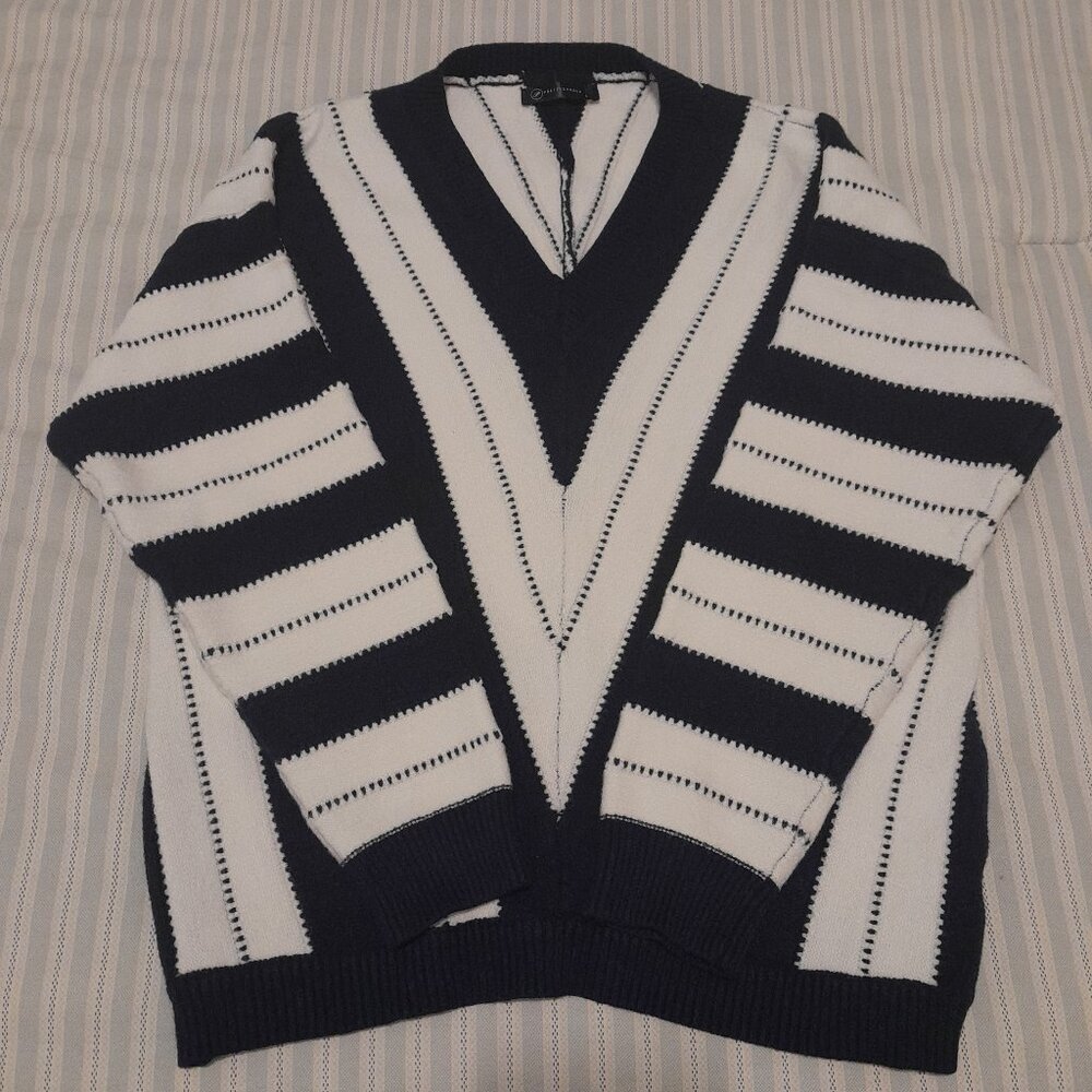 PRETTYGARDEN striped sweater